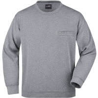 Men's Round Sweat Pocket - Grey heather