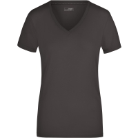 Ladies' Stretch V-T - Charcoal