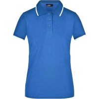 Ladies' Polo Tipping - Royal/white