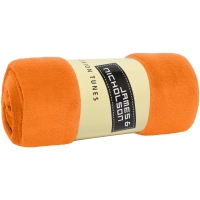 Microfibre Fleece Blanket - Orange