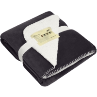 Cosy Hearth Blanket - Anthracite/natural