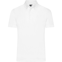 Men's Plain Polo - White