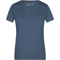 Ladies' Heather T-Shirt - Blue melange