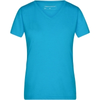 Ladies' Heather T-Shirt - Turquoise melange