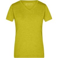 Ladies' Heather T-Shirt - Yellow melange