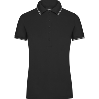 Ladies' Polo - Black/white