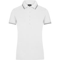 Ladies' Polo - White/navy