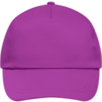 5 Panel Promo Cap Lightly Laminated - Purple