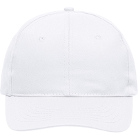 6 Panel Promo Cap - White