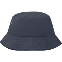 Fisherman Piping Hat for Kids - Navy/navy