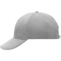 6 Panel Cap Laminated - Light grey