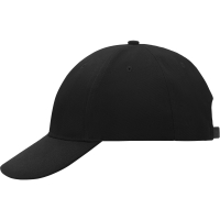 6 Panel Cap Low-Profile - Black