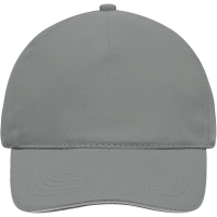 5 Panel Sandwich Cap - Dark grey/light grey