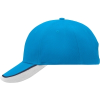 Half-Pipe Sandwich Cap - Aqua/navy/white