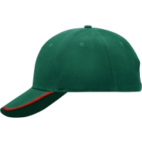 Dark green/red/dark green