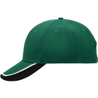 Half-Pipe Sandwich Cap - Dark green/white/black