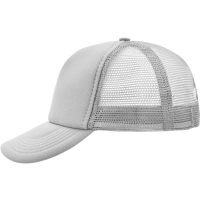 5 Panel Polyester Mesh Cap - Light grey