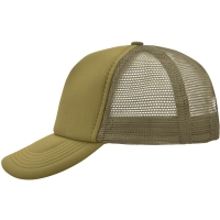 5 Panel Polyester Mesh Cap - Olive