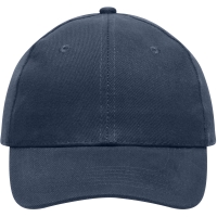 6 Panel Cap Heavy Cotton - Navy