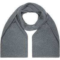 Knitted Scarf - Dark grey melange