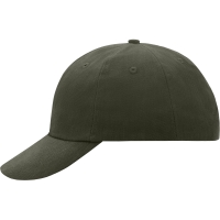 6 Panel Raver Cap - Olive