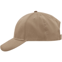 Brushed 6 Panel Cap - Beige