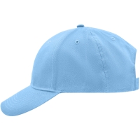 Brushed 6 Panel Cap - Light blue