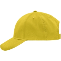 Brushed 6 Panel Cap - Sun yellow