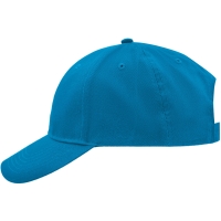 Brushed 6 Panel Cap - Turquoise