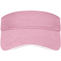 Sandwich Sunvisor - Light pink/white
