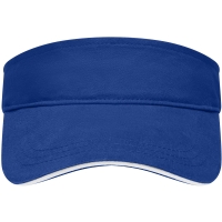 Sandwich Sunvisor - Royal/white