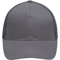 6 Panel Air Mesh Cap - Dark grey