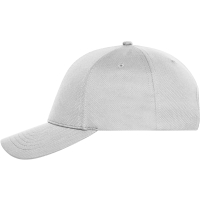 6 Panel Sports Cap - White