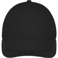 5 Panel Sports Cap - Black/black