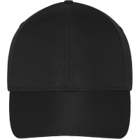 6 Panel Cap - Black