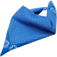 Traditional Bandana - Royal/white