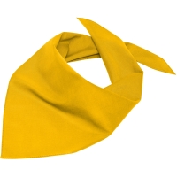 Triangular Scarf - Gold yellow