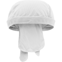 Functional Bandana Hat - White