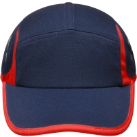 Running 4 Panel Cap - Navy/red