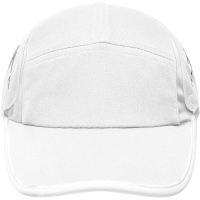 Running 4 Panel Cap - White/white