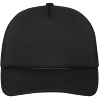 5 Panel Retro Mesh Cap - Black/black