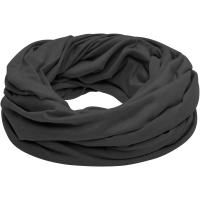 Heather Summer Loop-Scarf - Black melange