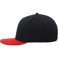 6 Panel Pro Cap Style - Black/red