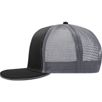 Pro Cap Mesh 6 Panel - Black/charcoal