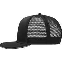 Pro Cap Mesh 6 Panel - Black/light grey