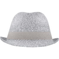 Melange Hat - Grey melange
