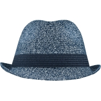 Melange Hat - Navy melange