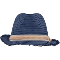 Trendy Summer Hat - Denim/sand