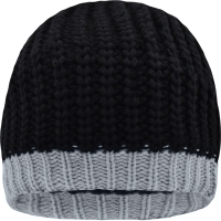 Wintersport Hat - Black/silver