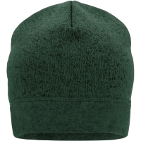 Dark green melange/black